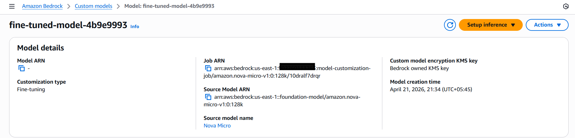 Fine-Tuning Job Creation